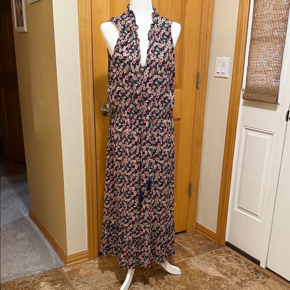 Mason & Belle Women's XXL Sleeveless Long Floral Dress